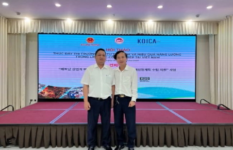 Thép Việt – Sing tham dự hội thảo “Thúc đẩy đầu tư tiết kiệm, hiệu quả năng lượng trong công nghiệp và hỗ trợ thực hiện kế hoạch hành động tăng trưởng xanh Việt Nam”